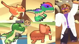 All Fossil Egg Pets! Adopt Me Digging For Dinos Roblox Game Video