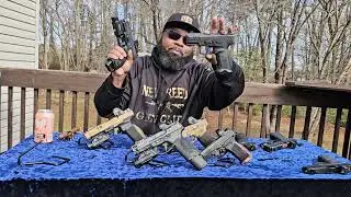 Comp and ported gun collection CR920P P365 Glock 19X Ramjet afterburner Canik TTI TISAS PX9 comp 