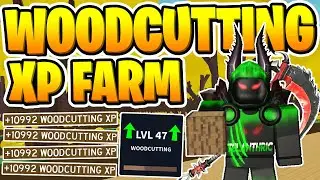 Roblox Islands Woodcutting XP FARM *418,290 XP / HOUR*