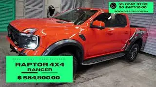 DISAUTO│ 2024 FORD RANGER RAPTOR V6 TURBO 4X4 CAMINANDO PERFECTO 15,000 KIL SONIDO PREMIUM MINIM DA&Ntilde;