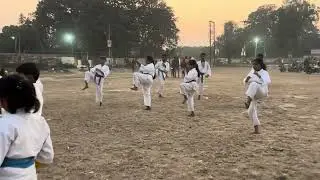 Advance￼ kick karate training ￼