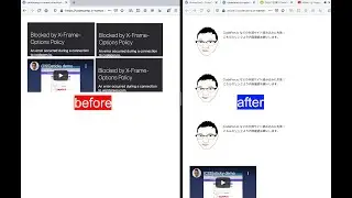 Blocked by X-Frame-Options Policy対策(80%)