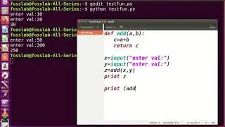 Functions in Python Part - II - Function Prototypes with an Example and Demo Explained in Tamil
