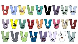 Alphabet lore V letters