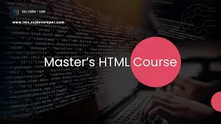 Master&rsquo;s HTML Course | Lecture 5: Images, Figures & Captions in HTML | SSJ Skills