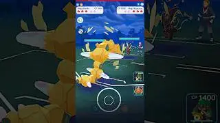✨️Mega Steelix VS✨️Mega Rayquaza PVP Battle #pok&eacute;mongo