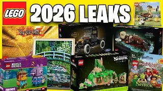 INSANE NEW LEGO LEAKS! Floating Sea Otters, Model T, Shrek, K-POP Demon Hunters & More!