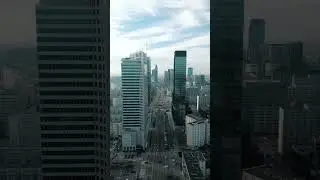 Warsaw from above #warsaw #drone #dronevideo