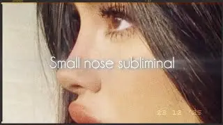 Angel's blessing💌 [Extremely powerfull] Small nose subliminal