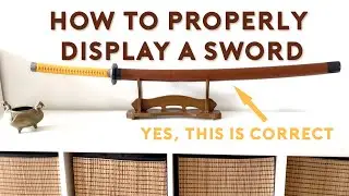 How to Display a Sword