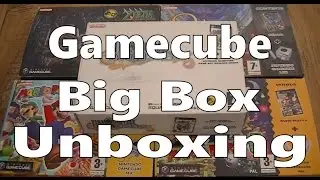 Gamecube Big Box Games Unboxing (Zelda, Final Fantasy, Odama, Mario Party)