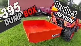 Обзор продукции Kubota BX — мусорный контейнер MK Martin 395 Utility Dump Box