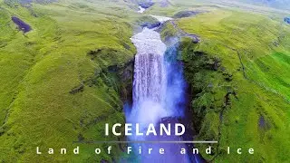 Iceland land of fire and ice | Islandia | 4K FILM DRONE