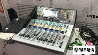 Yamaha TF1 Digital mixing console overview. #yamaha #mixingconsole #proaudio #expo #soundsquare