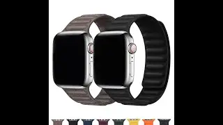 URVOI Apple Watch Magnetic Link Finewoven elegantly wraps band