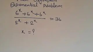 A Nice Exponential Problem #Math Olympiad# Exponential logical question 