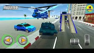 US Police Plane Transporter: Transport Simulator - Android Gameplay FullHD