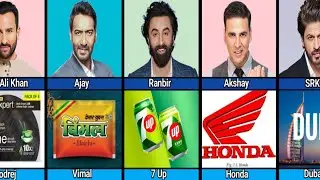 Famous Bollywood Actors With Its Brand Ambassador