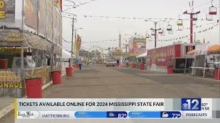 Tickets available online for 2024 Mississippi State Fair