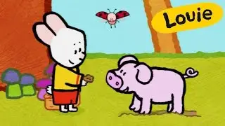 Schwein - Louie, mal mir ein Schwein | Lebendige bildungs malen f&uuml;r kinder