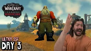 DAY 3 - NEW ROGUE | ULTRA HC 19 DEADMINES ACHIEVEMENT RUN