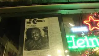 World famous Jimmy's Corner.  Times Square NYC