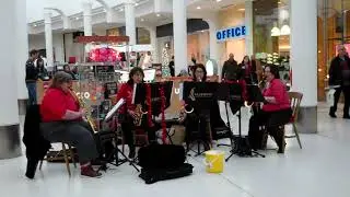 Bohemian Rhapsody Played by Saxonymous in Victoria Place, Tunbridge Wells, 22nd Dec  2019