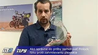 MR Tipy: Ako správne do prilby namotovať Pinlock  fóliu proti zahmlievaniu plexiskla - motoride.sk