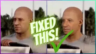 I've fixed Vin Diesel's Face in Fast and Furious Crossroad - Dom Toretto
