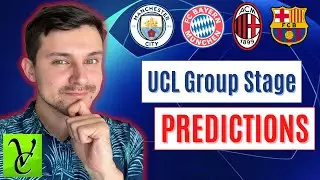 CHAMPIONS LEAGUE GROUP STAGE PREDICTION! (2022-23)