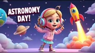 🌌 Astronomy Day Song ✨ | Fun Space Song for Kids 🎶🚀 Sing Along & Celebrate 🎉