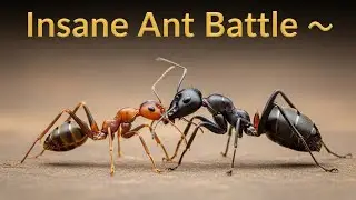 Red vs  Black You Won't Believe Who Wins! 🐜💥