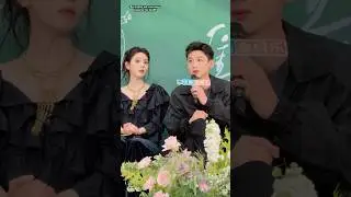 Bai Jingting just loves being teased by the fans🤣 #baijingting #thefirstfrost #zhangruonan #shorts