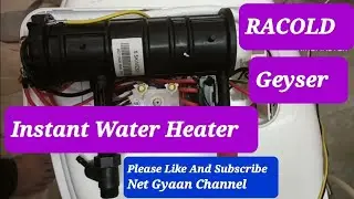 Racold Aures 5.5 KW Geyser . Electric Instant Water Heater . 230 Volts . Continuous Water Heating