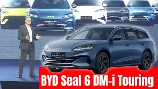 BYD Seal 6 DM-i Touring EU Spec: запас хода, реальные секреты гибрида