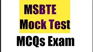 MSBTE Mock Test Notification