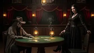 Dark Country Minor Acoustic Folk with Southern Gothic Outlaw Ballad and Sad Mood