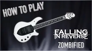 HOW TO PLAY - ZOMBIFIED | FALLING IN REVERSE | Tyler Pace (Guitar Tutorial w/Tabs | 2022)