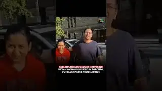 Sri Lankan Man Caught Harassing Indians in Canada 🤯 | India Scoop