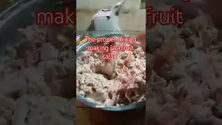 jackfruit salad #fafardjokes #food #gardentutorial #mukbang