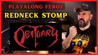 APRENDA BATERIA COM ESSE PLAYALONG INCRÍVEL - REDNECK STOMP - OBITUARY