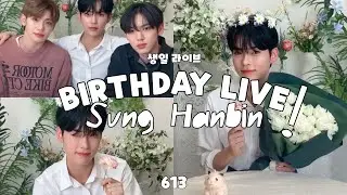 [ENG SUB] Sung Hanbin Birthday Live (ft. Taerae & Yujin)