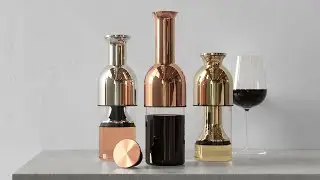Eto wine decanter and preserver