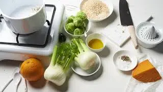 Probier doch mal: Linsen-Risotto mit mariniertem Fenchel