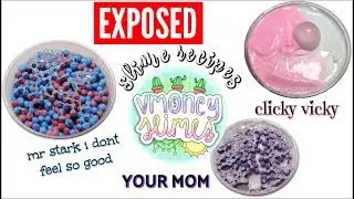 EXPOSING @VMONEYSLIMES FAMOUS INSTAGRAM SLIME RECIPES!