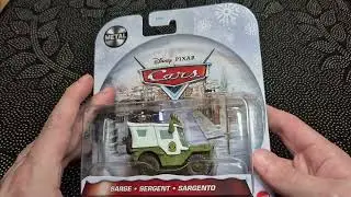 Disaster Rides 6: Sarge Disney Pixar Cars Wintertime Cruisers Diecast Model Opening