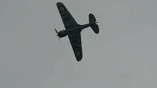 Curtiss P-40F Warhawk Curtiss Hawk 75Flying Days :The Americans Duxford 2025 (4K)