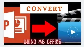 How to convert PPT to video with animations | animations | ppt to video conversion | tamil