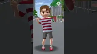 Yuta and Baby Oline playing together#sakuraschoolsimulator #viralvideo