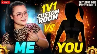 🔴1v1 TDM LIVE | BGMI 1V1 TDM LIVE | BGMI CUSTOM ROOM LIVE | BGMI TDM 1V1 CUSTOM ROOMS |